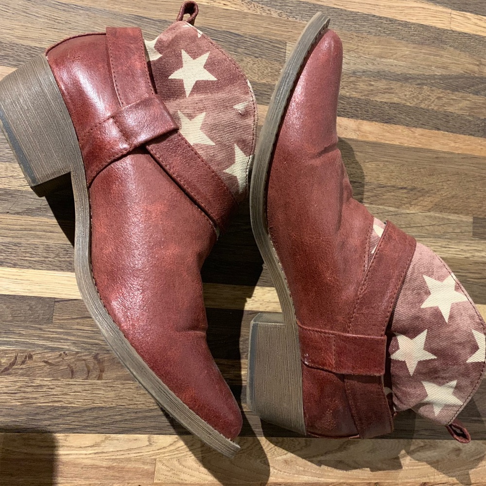 Used once cute western boots